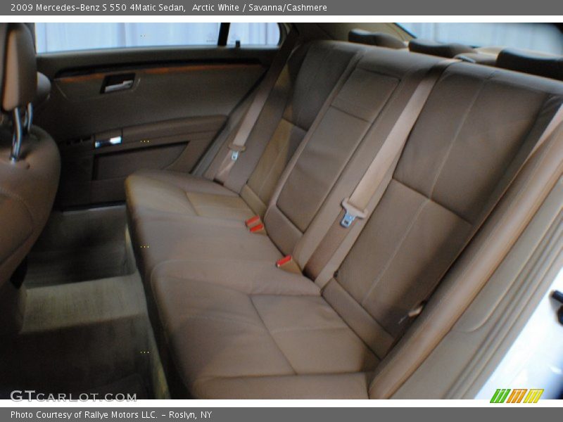 Arctic White / Savanna/Cashmere 2009 Mercedes-Benz S 550 4Matic Sedan