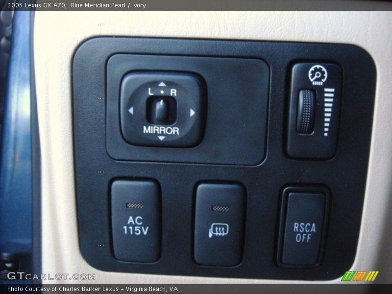 Blue Meridian Pearl / Ivory 2005 Lexus GX 470