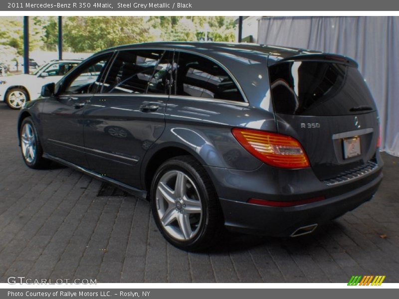 Steel Grey Metallic / Black 2011 Mercedes-Benz R 350 4Matic