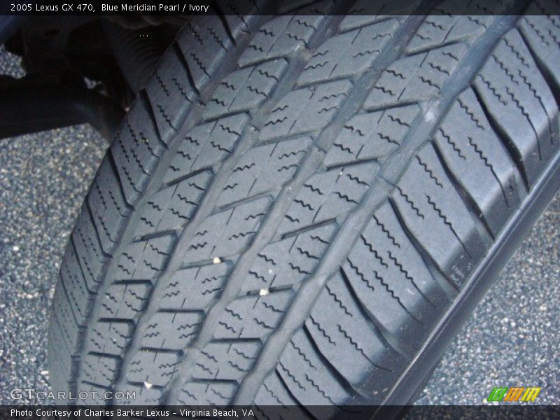 Blue Meridian Pearl / Ivory 2005 Lexus GX 470