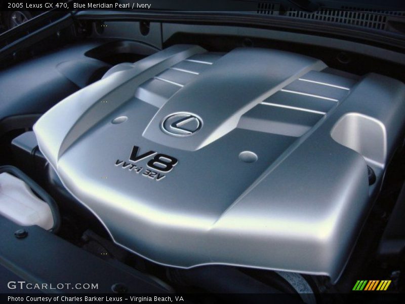Blue Meridian Pearl / Ivory 2005 Lexus GX 470