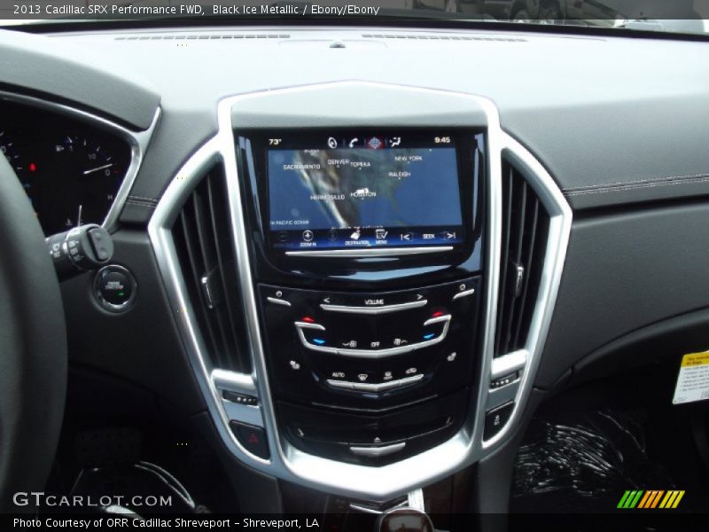 Black Ice Metallic / Ebony/Ebony 2013 Cadillac SRX Performance FWD