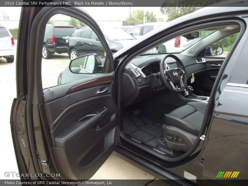 Black Ice Metallic / Ebony/Ebony 2013 Cadillac SRX Performance FWD