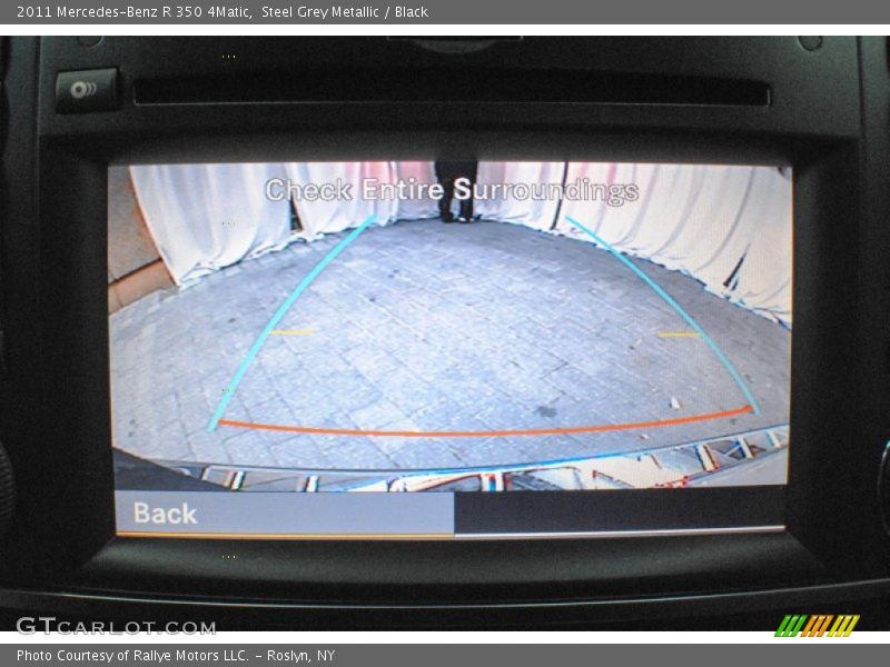 Steel Grey Metallic / Black 2011 Mercedes-Benz R 350 4Matic