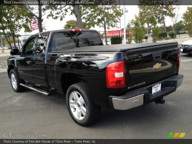 Black / Ebony 2008 Chevrolet Silverado 1500 LT Extended Cab