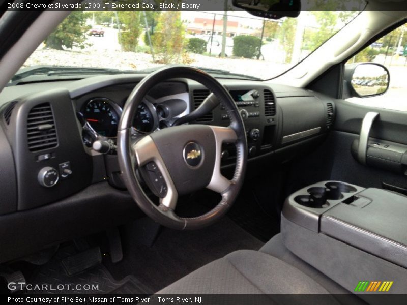 Black / Ebony 2008 Chevrolet Silverado 1500 LT Extended Cab