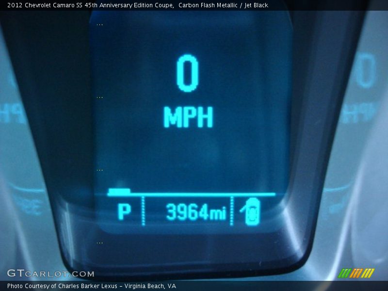Carbon Flash Metallic / Jet Black 2012 Chevrolet Camaro SS 45th Anniversary Edition Coupe