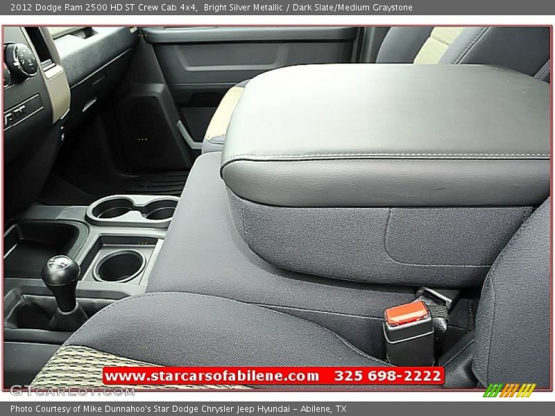 Bright Silver Metallic / Dark Slate/Medium Graystone 2012 Dodge Ram 2500 HD ST Crew Cab 4x4