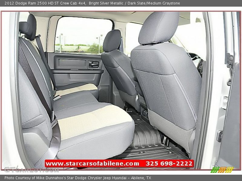 Bright Silver Metallic / Dark Slate/Medium Graystone 2012 Dodge Ram 2500 HD ST Crew Cab 4x4