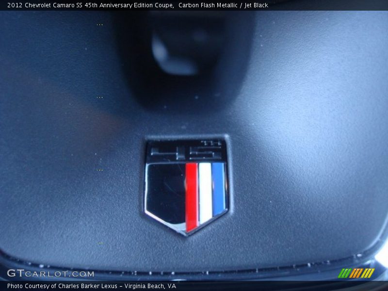Carbon Flash Metallic / Jet Black 2012 Chevrolet Camaro SS 45th Anniversary Edition Coupe