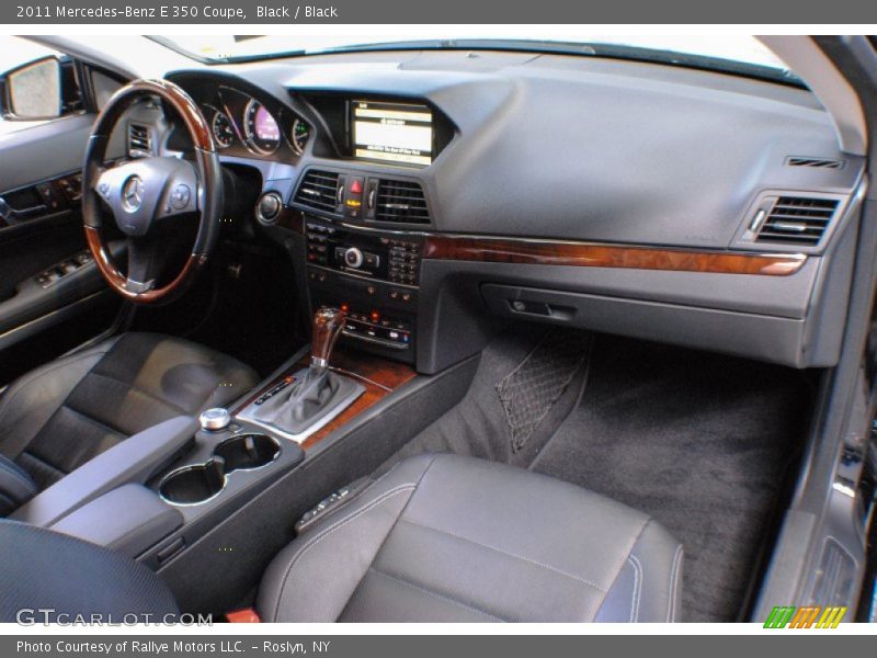 Black Interior - 2011 E 350 Coupe 