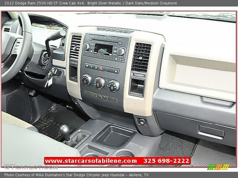 Bright Silver Metallic / Dark Slate/Medium Graystone 2012 Dodge Ram 2500 HD ST Crew Cab 4x4