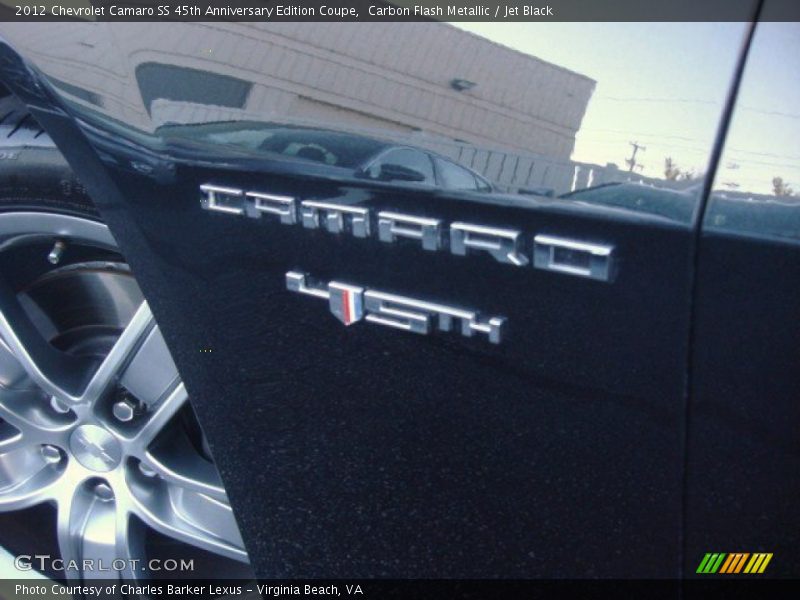 Carbon Flash Metallic / Jet Black 2012 Chevrolet Camaro SS 45th Anniversary Edition Coupe