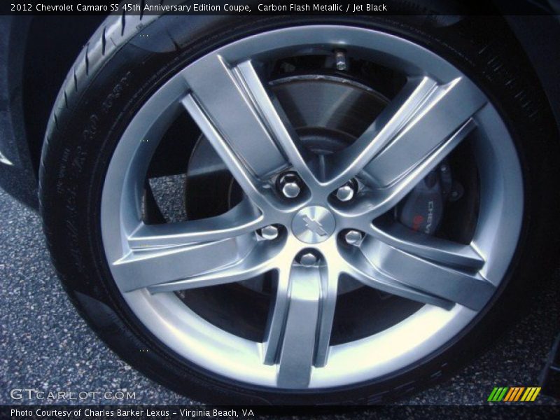 Carbon Flash Metallic / Jet Black 2012 Chevrolet Camaro SS 45th Anniversary Edition Coupe