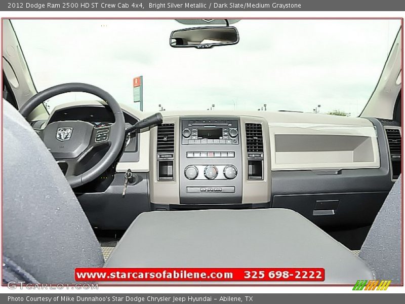 Bright Silver Metallic / Dark Slate/Medium Graystone 2012 Dodge Ram 2500 HD ST Crew Cab 4x4