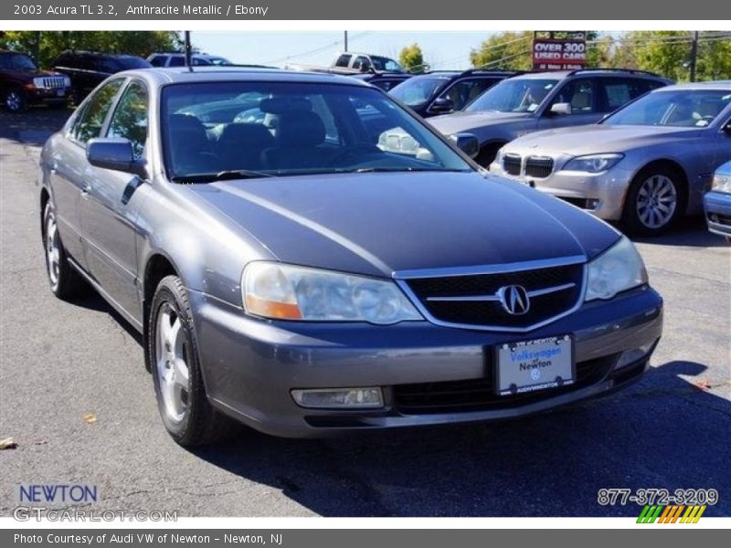 Anthracite Metallic / Ebony 2003 Acura TL 3.2