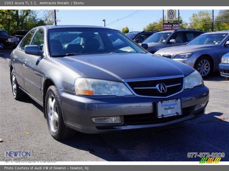 Anthracite Metallic / Ebony 2003 Acura TL 3.2