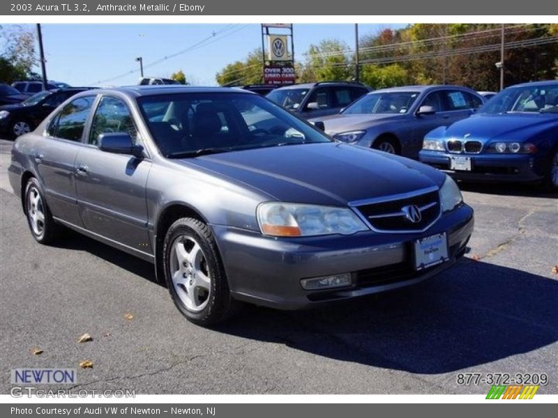 Anthracite Metallic / Ebony 2003 Acura TL 3.2