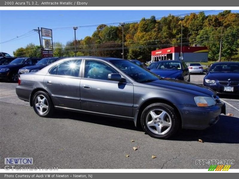Anthracite Metallic / Ebony 2003 Acura TL 3.2