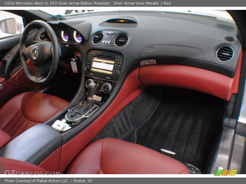 Silver Arrow Silver Metallic / Red 2009 Mercedes-Benz SL 550 Silver Arrow Edition Roadster
