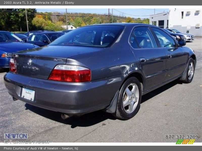 Anthracite Metallic / Ebony 2003 Acura TL 3.2