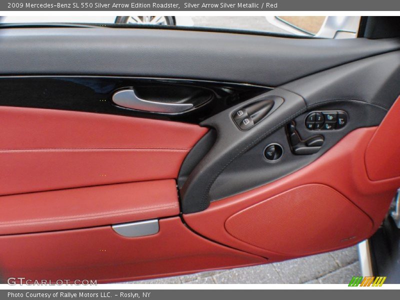 Silver Arrow Silver Metallic / Red 2009 Mercedes-Benz SL 550 Silver Arrow Edition Roadster