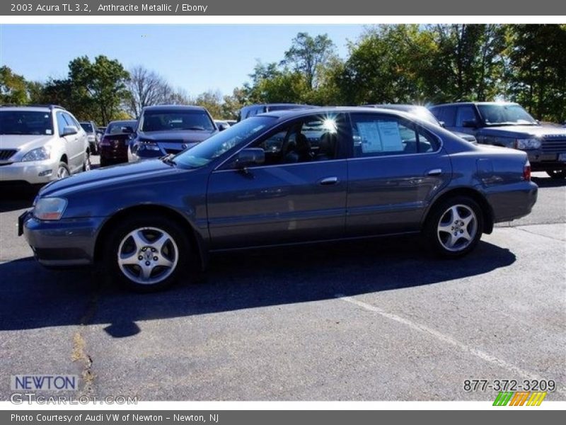 Anthracite Metallic / Ebony 2003 Acura TL 3.2