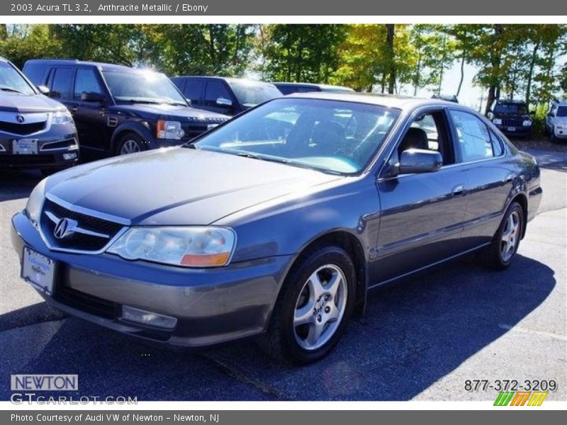 Anthracite Metallic / Ebony 2003 Acura TL 3.2