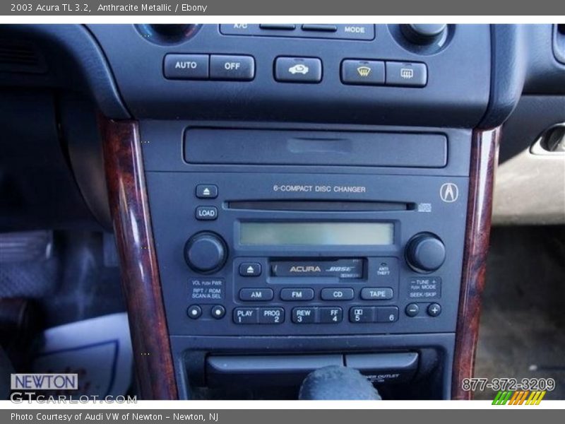 Anthracite Metallic / Ebony 2003 Acura TL 3.2