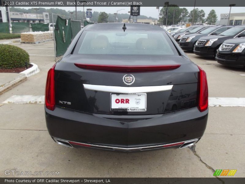 Black Diamond Tricoat / Caramel/Jet Black 2013 Cadillac XTS Premium FWD