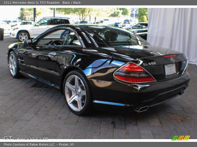 Black / Black 2011 Mercedes-Benz SL 550 Roadster