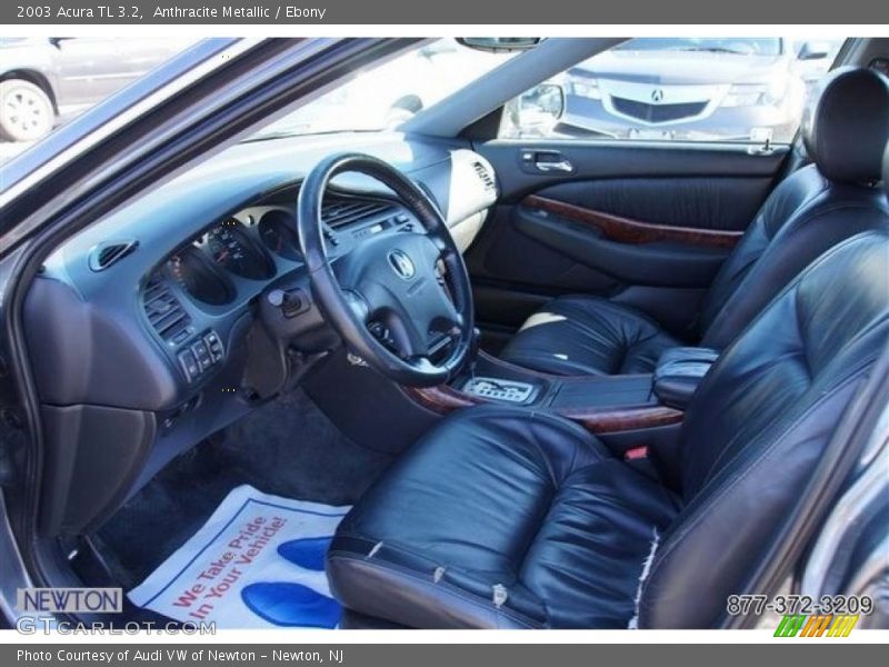 Anthracite Metallic / Ebony 2003 Acura TL 3.2