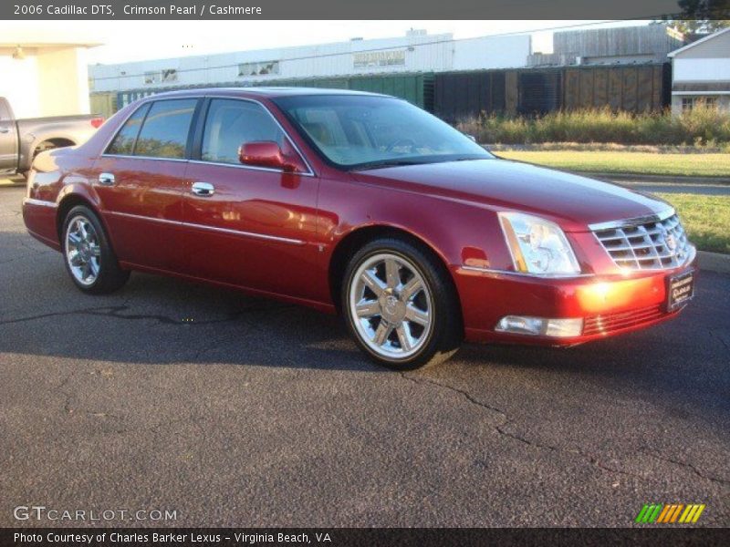 Crimson Pearl / Cashmere 2006 Cadillac DTS
