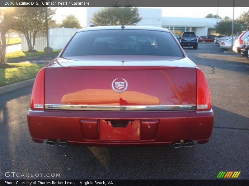 Crimson Pearl / Cashmere 2006 Cadillac DTS