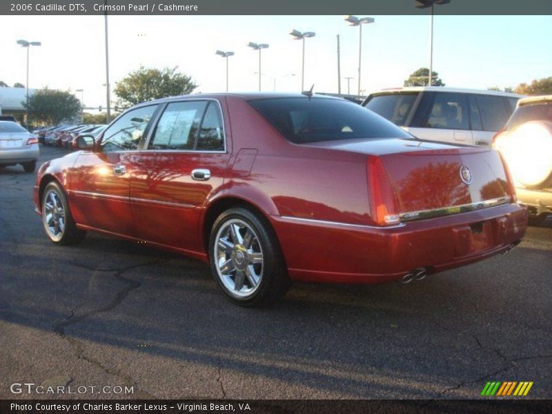 Crimson Pearl / Cashmere 2006 Cadillac DTS