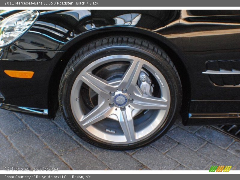 Black / Black 2011 Mercedes-Benz SL 550 Roadster
