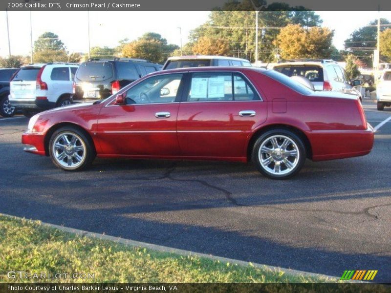 Crimson Pearl / Cashmere 2006 Cadillac DTS