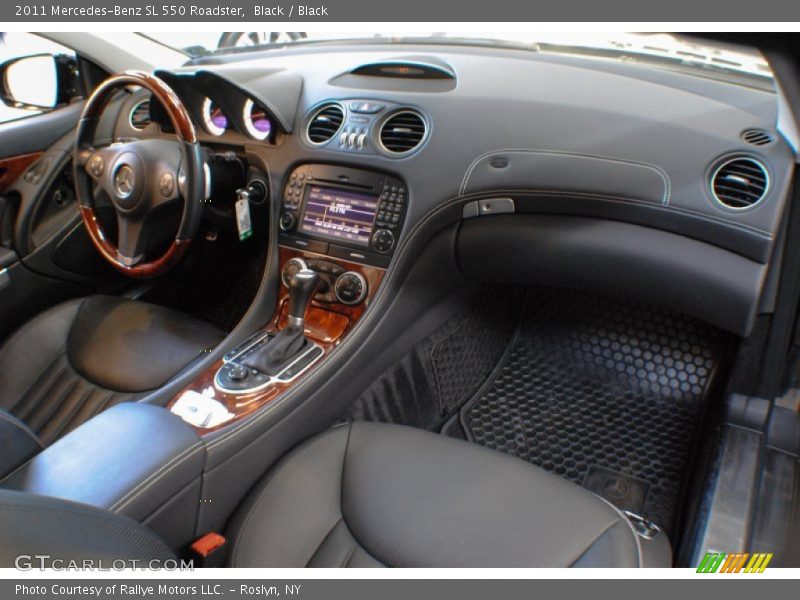Black / Black 2011 Mercedes-Benz SL 550 Roadster
