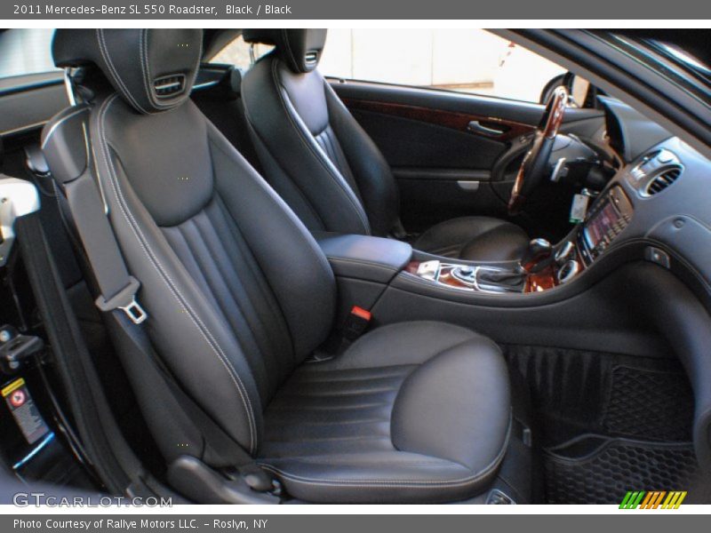 Black / Black 2011 Mercedes-Benz SL 550 Roadster