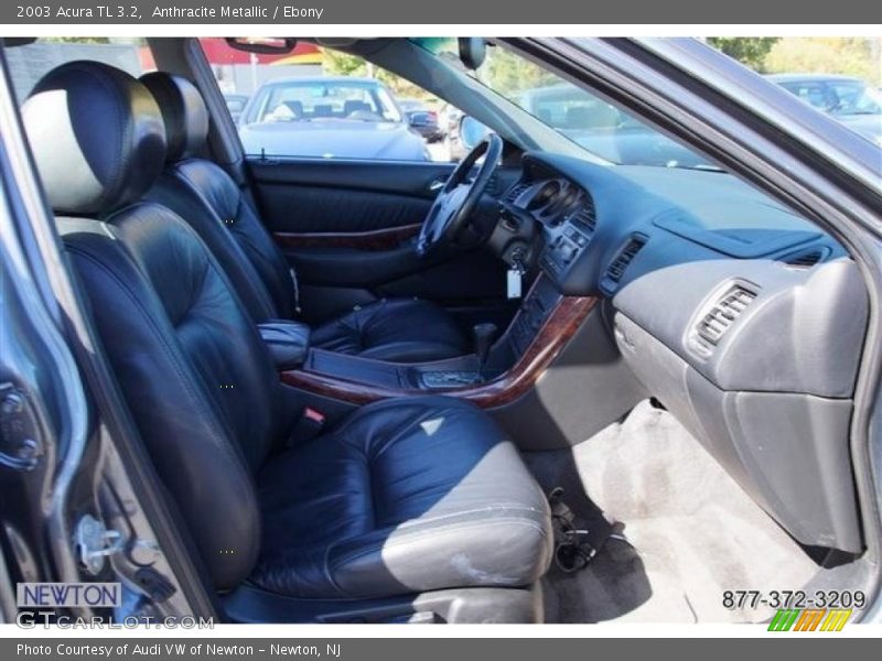 Anthracite Metallic / Ebony 2003 Acura TL 3.2