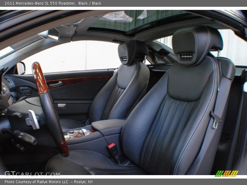 Black / Black 2011 Mercedes-Benz SL 550 Roadster