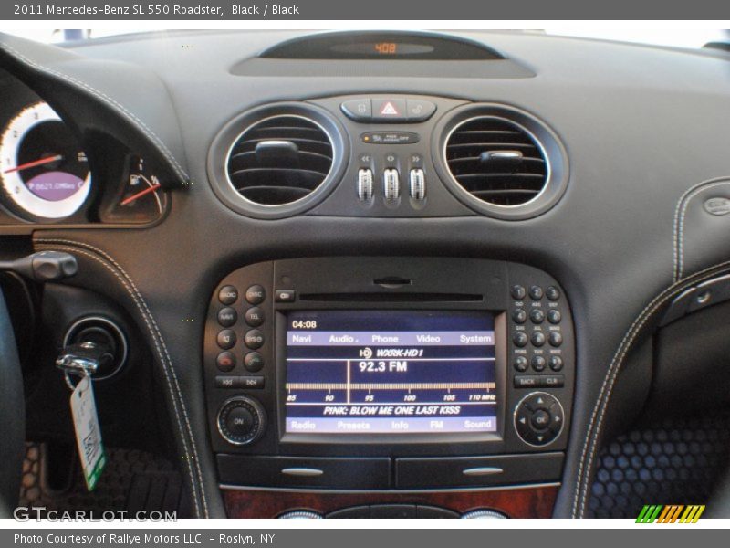 Black / Black 2011 Mercedes-Benz SL 550 Roadster
