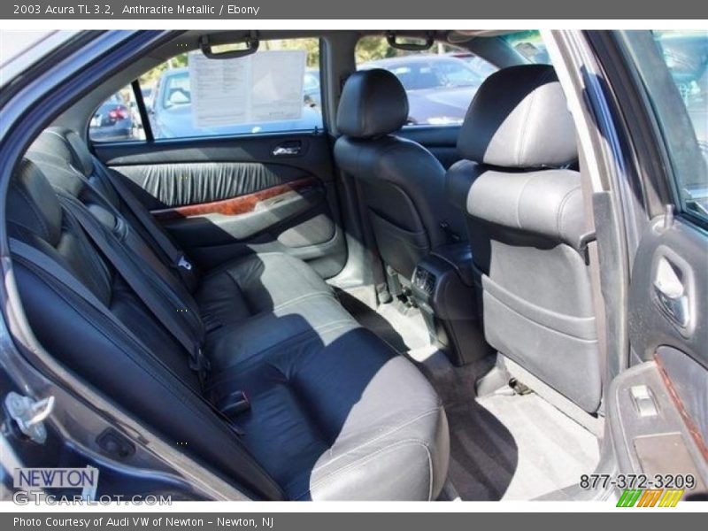 Anthracite Metallic / Ebony 2003 Acura TL 3.2