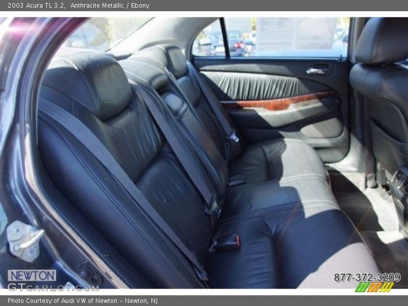 Anthracite Metallic / Ebony 2003 Acura TL 3.2