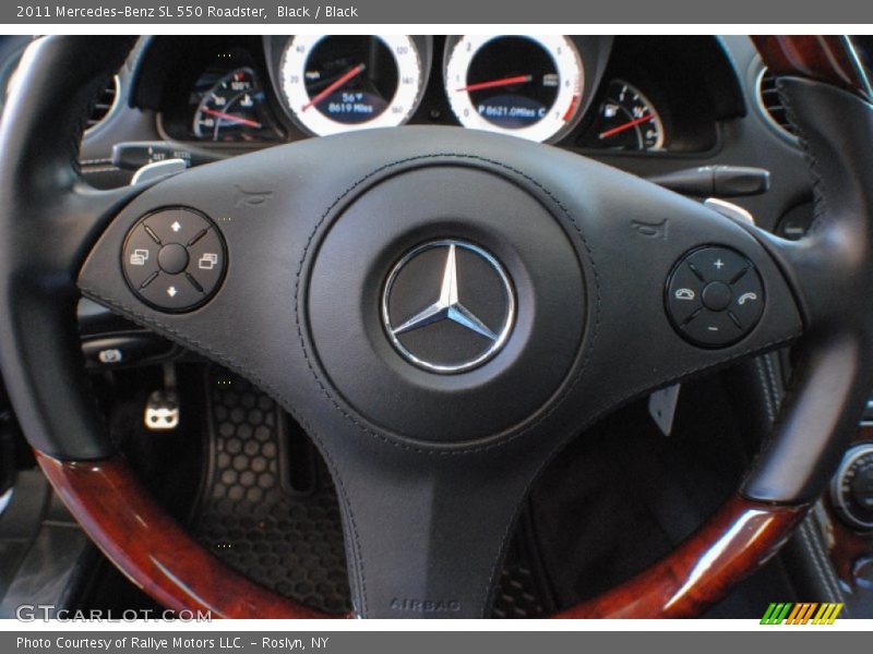 Black / Black 2011 Mercedes-Benz SL 550 Roadster