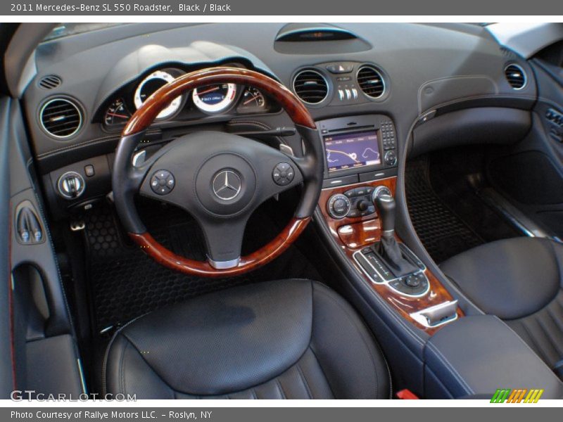 Black / Black 2011 Mercedes-Benz SL 550 Roadster