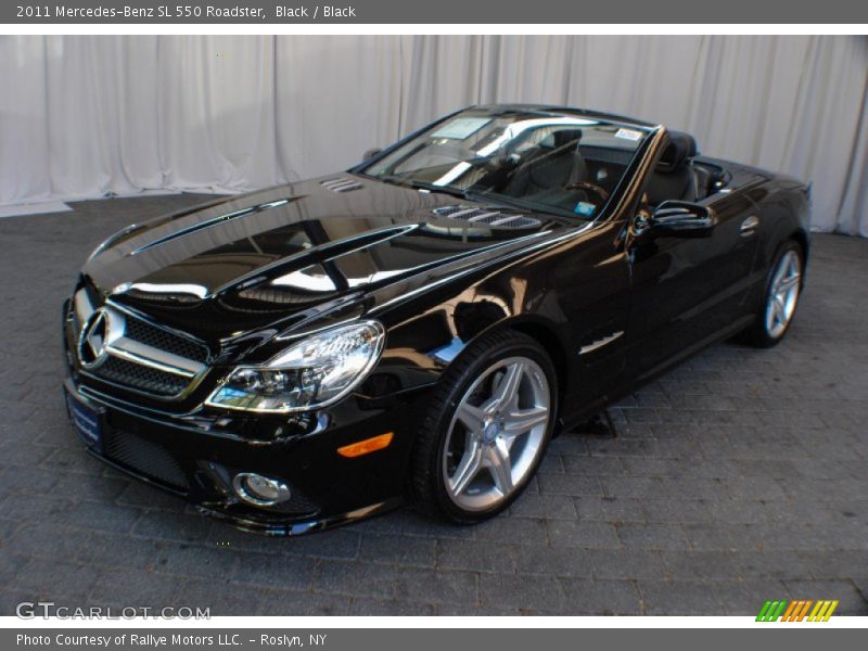 Black / Black 2011 Mercedes-Benz SL 550 Roadster