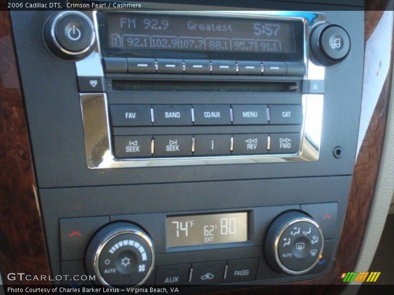 Crimson Pearl / Cashmere 2006 Cadillac DTS