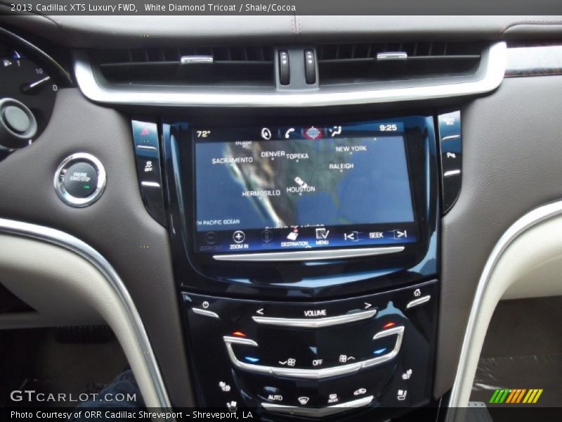 White Diamond Tricoat / Shale/Cocoa 2013 Cadillac XTS Luxury FWD