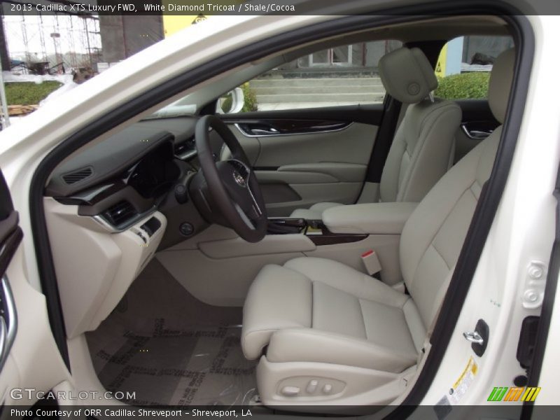 White Diamond Tricoat / Shale/Cocoa 2013 Cadillac XTS Luxury FWD